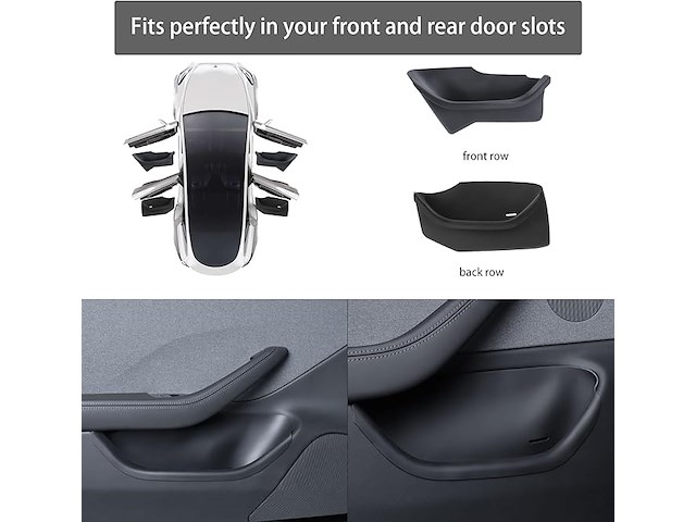 Kavanic tesla model 3 zij-opbergdoos - afbeelding 5 van  6