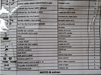 Kavel 3 red shark bike (waterfiets) nieuw - afbeelding 2 van  2