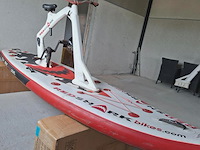 Kavel 8 red shark bike (waterfiets) 2 e hands