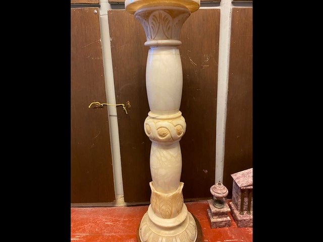 Kavel: schoorsteenmantelklokken en een pilaster - afbeelding 5 van  5