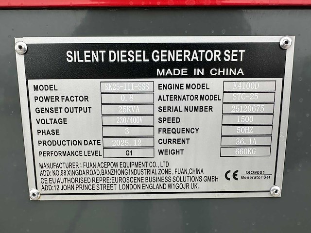 Kawakenki - 2025 - kk25-iii-sss - stroomgenerator - afbeelding 16 van  23