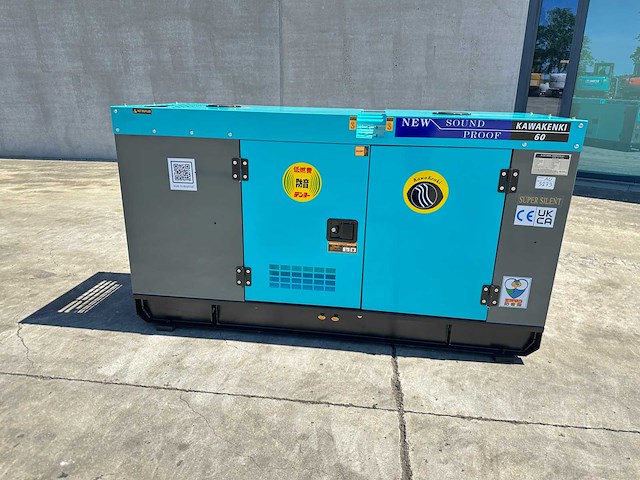 Kawakenki - 2026 - kk60-iii-sss - stroomgenerator - afbeelding 1 van  20