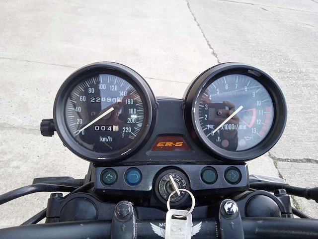Kawasaki - er 500 - motorfiets - afbeelding 7 van  8