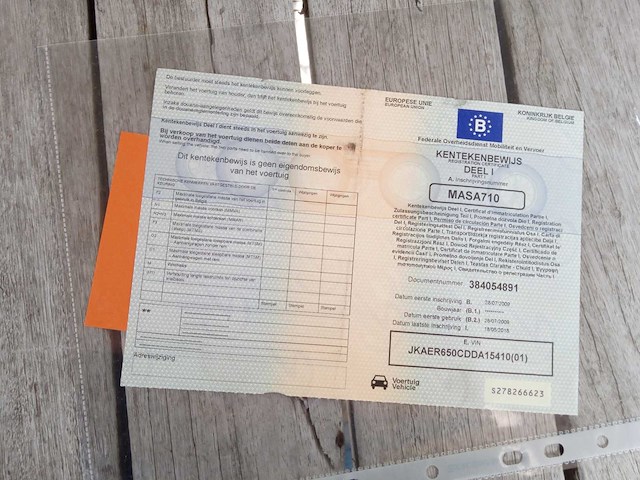 Kawasaki - er 6 n - motorfiets - afbeelding 10 van  10