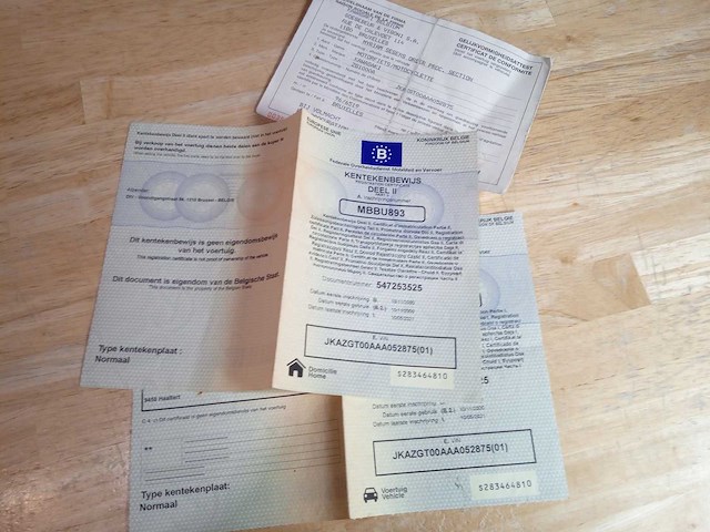 Kawasaki - gtr 1000 - motorfiets - afbeelding 5 van  5