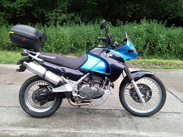 Kawasaki - kle 500 - motorfiets - afbeelding 1 van  3