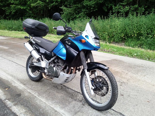 Kawasaki - kle 500 - motorfiets - afbeelding 3 van  8