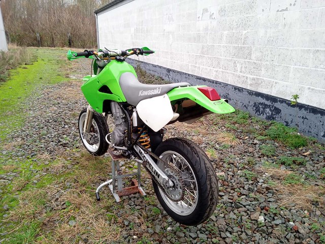 Kawasaki - klx 650 - motorfiets - afbeelding 7 van  9