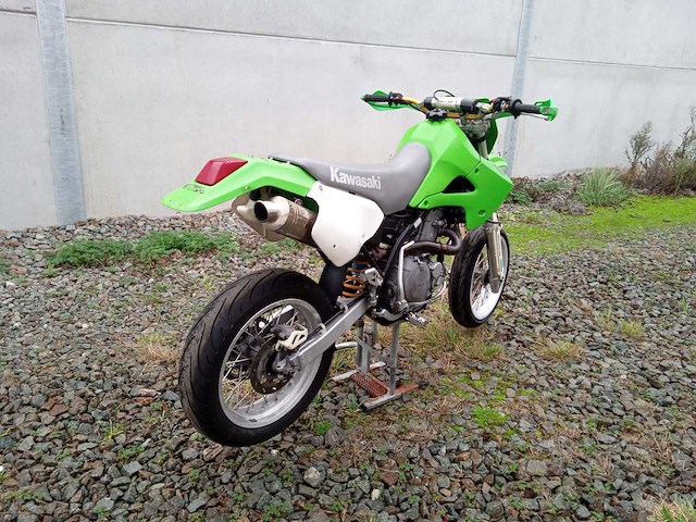 Kawasaki - klx 650 - motorfiets - afbeelding 6 van  9