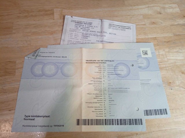 Kawasaki - klx 650 - motorfiets - afbeelding 9 van  9