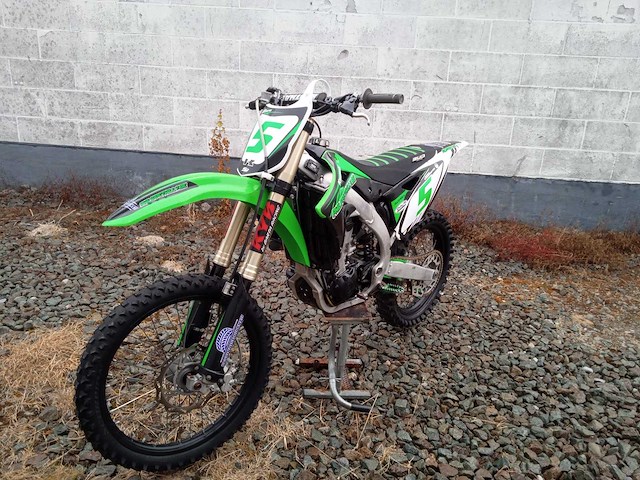 Kawasaki - kx 450 f - motorfiets - afbeelding 7 van  7