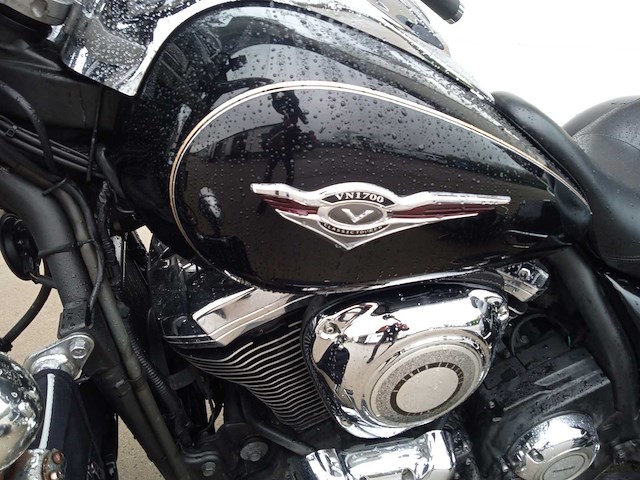 Kawasaki - vn 1700 classic tourder - motorfiets - afbeelding 7 van  9