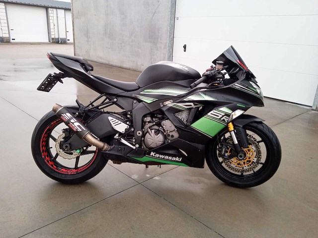 Kawasaki - zx 6 r 35 kw - motorfiets - afbeelding 1 van  14