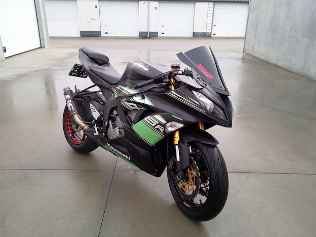 Kawasaki - zx 6 r 35 kw - motorfiets - afbeelding 8 van  14
