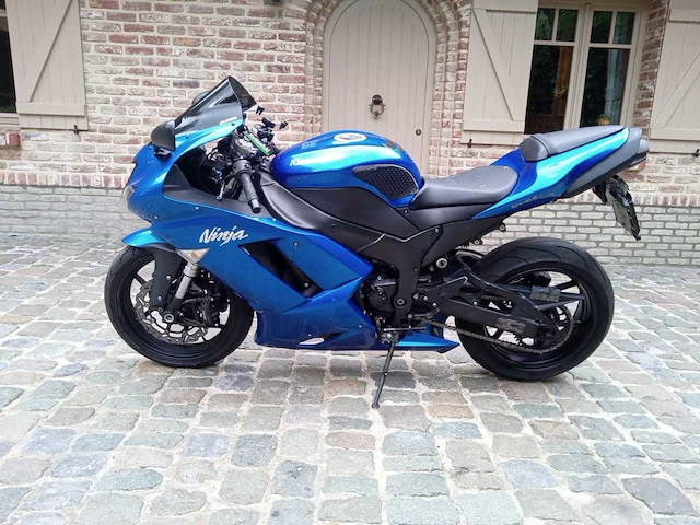 Kawasaki - zx 6r ninja - motorfiets - afbeelding 1 van  9