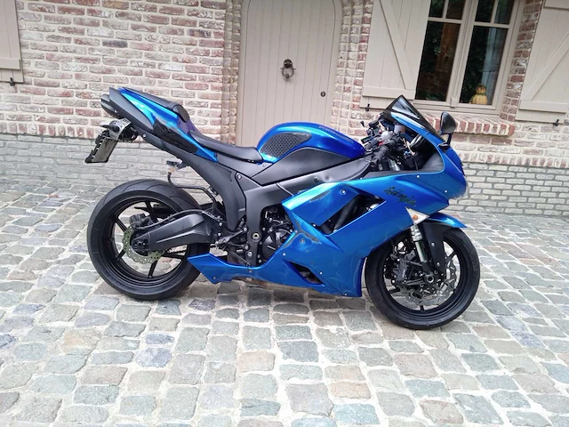 Kawasaki - zx 6r ninja - motorfiets - afbeelding 2 van  9