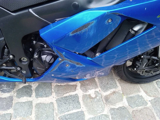 Kawasaki - zx 6r ninja - motorfiets - afbeelding 6 van  9
