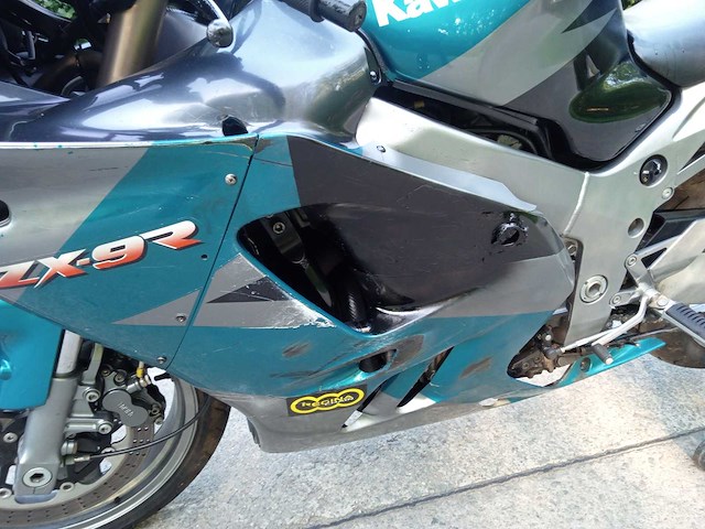 Kawasaki - zx9 r ninja - motorfiets - afbeelding 8 van  11