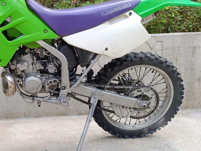 Kawasaki kdx 200 moto-kruis - afbeelding 2 van  13