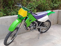 Kawasaki kdx 200 moto-kruis - afbeelding 6 van  13