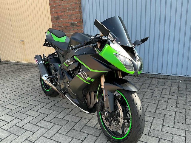 Kawasaki ninja zx-10r motorfiets - afbeelding 22 van  23