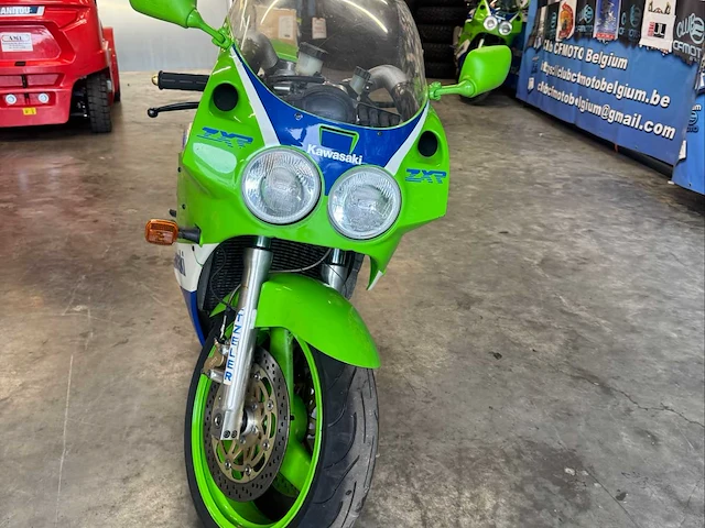 Kawazaki zxr 250 zxr 250 kawasaki zxr 750 – sportief icoon – kawasaki racing kleurstelling – 49,819 km – youngtimer - afbeelding 2 van  6