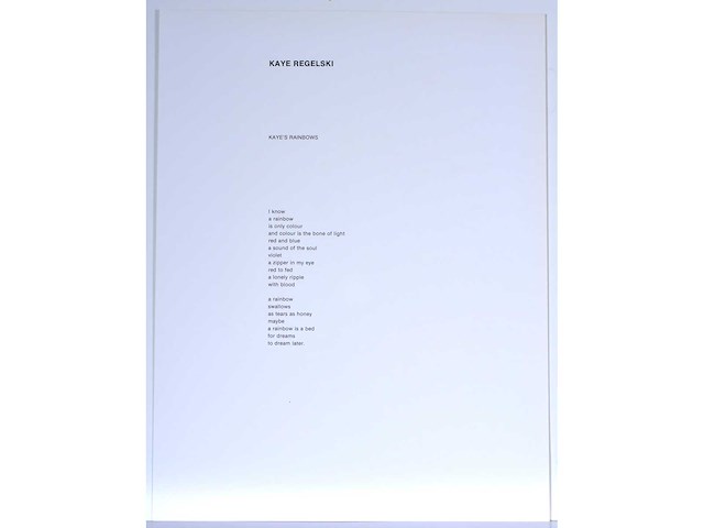 Kaye regelski - kaye's rainbows - zeefdruk - afbeelding 8 van  8
