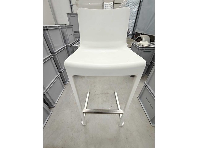 Kazar - barkruk kazar wit met transportkar (20x) - afbeelding 2 van  3