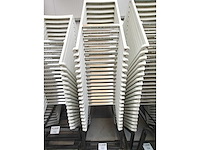 Kazar - barkruk kazar wit met transportkar (20x) - afbeelding 3 van  3