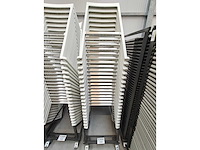 Kazar - barkruk kazar wit met transportkar (20x) - afbeelding 3 van  5