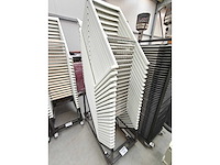 Kazar - barkruk kazar wit met transportkar (20x) - afbeelding 4 van  5