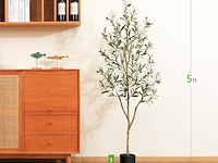 Kazeila kunstmatige olijfboom (1,5 m) - afbeelding 4 van  4
