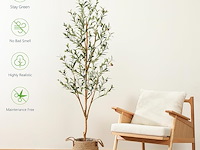 Kazeila kunstmatige olijfboom (180 cm) - afbeelding 1 van  3