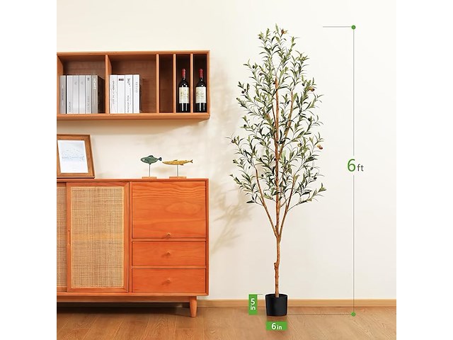 Kazeila kunstmatige olijfboom (180 cm) - afbeelding 2 van  3