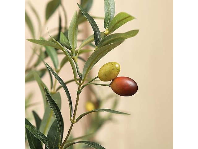 Kazeila kunstolijfboom (120 cm, 2 stuks) - afbeelding 3 van  3