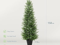 Kazeila kunstplant (150 cm) - afbeelding 2 van  3