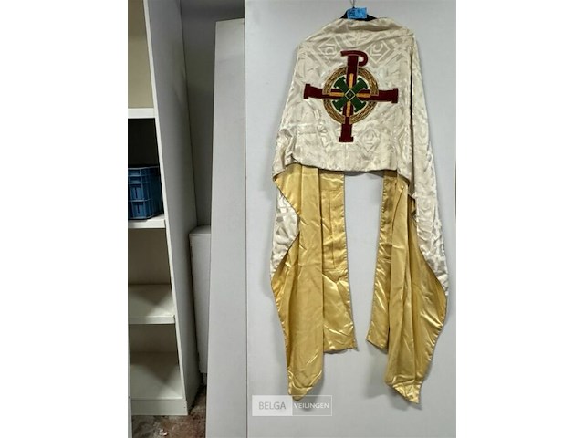 Kazuifel beige met bruin - afbeelding 1 van  2