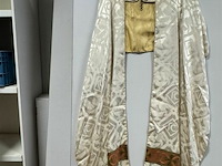 Kazuifel beige met bruin - afbeelding 2 van  2