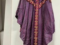 Kazuifel paars met roze - afbeelding 1 van  1