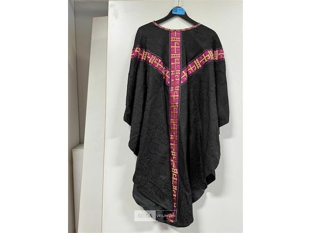 Kazuifel zwart met roze - afbeelding 1 van  1