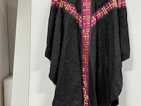 Kazuifel zwart met roze - afbeelding 1 van  1