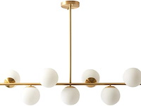 Kco moderne gouden kroonluchter - afbeelding 1 van  4