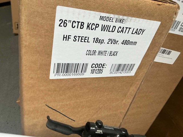 Kcp 26” wild catt lady damesfiets (2x) - afbeelding 7 van  8