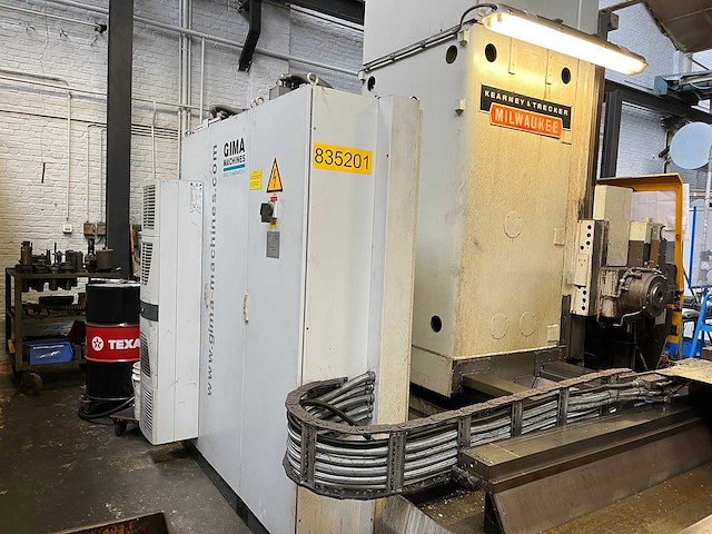 Kearney & trecker milwaukee - modu-line - cnc horizontale machinecentra - afbeelding 2 van  9