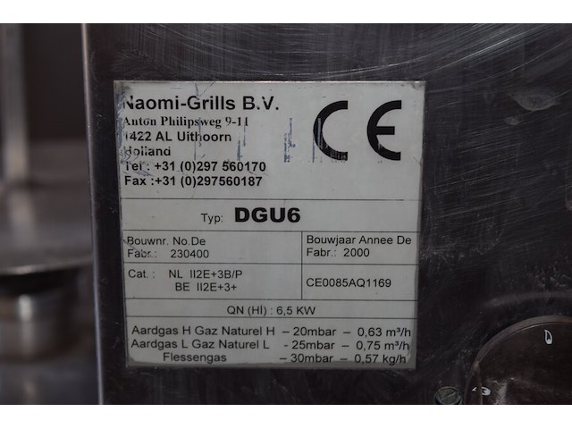 Kebab grill naomi-grills (werking onbekend) - afbeelding 5 van  7