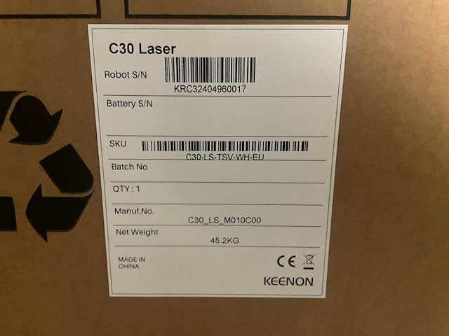 Keenon c 30 laser ( kleenbot ) cleaning robot - afbeelding 11 van  11