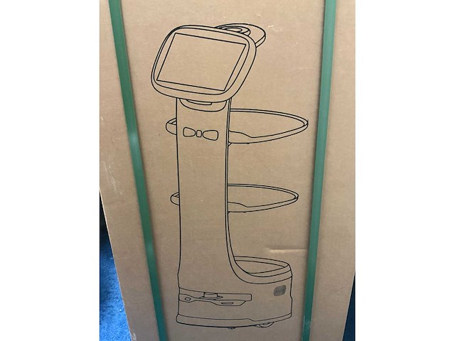 Keenon delivery robot t8 laser ( keenbot ) catering robot - afbeelding 2 van  5