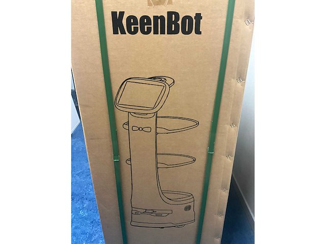 Keenon delivery robot t8 laser ( keenbot ) catering robot - afbeelding 3 van  5