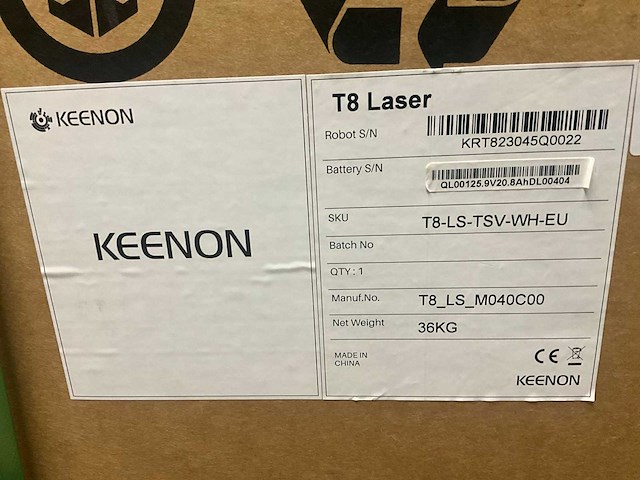 Keenon delivery robot t8 laser ( keenbot ) catering robot - afbeelding 4 van  5