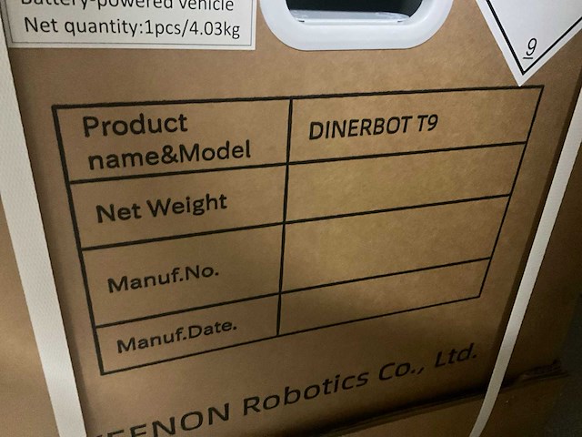 Keenon t9 laser ( dinerbot ) catering robot - afbeelding 8 van  10